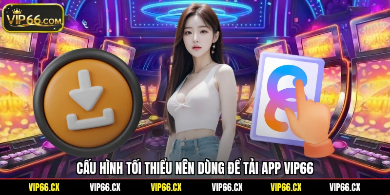 Cấu hình tối thiểu nên dùng để tải app Vip66