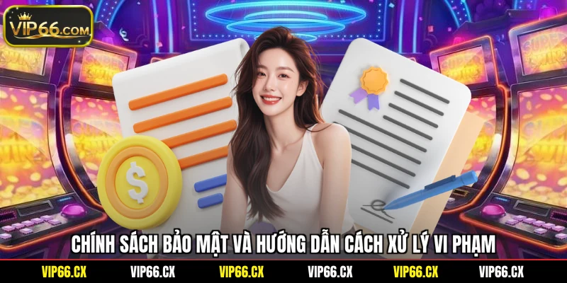 Chính sách bảo mật và hướng dẫn cách xử lý vi phạm