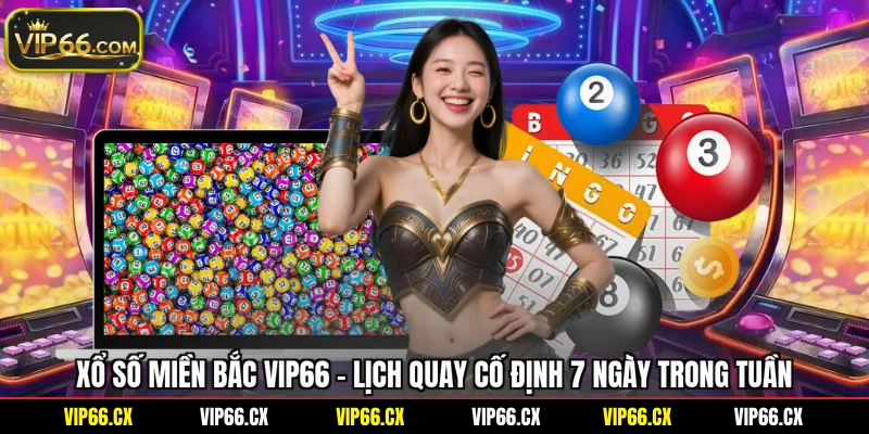 Xổ Số Miền Bắc Vip66 - Lịch Quay Cố Định 7 Ngày Trong Tuần